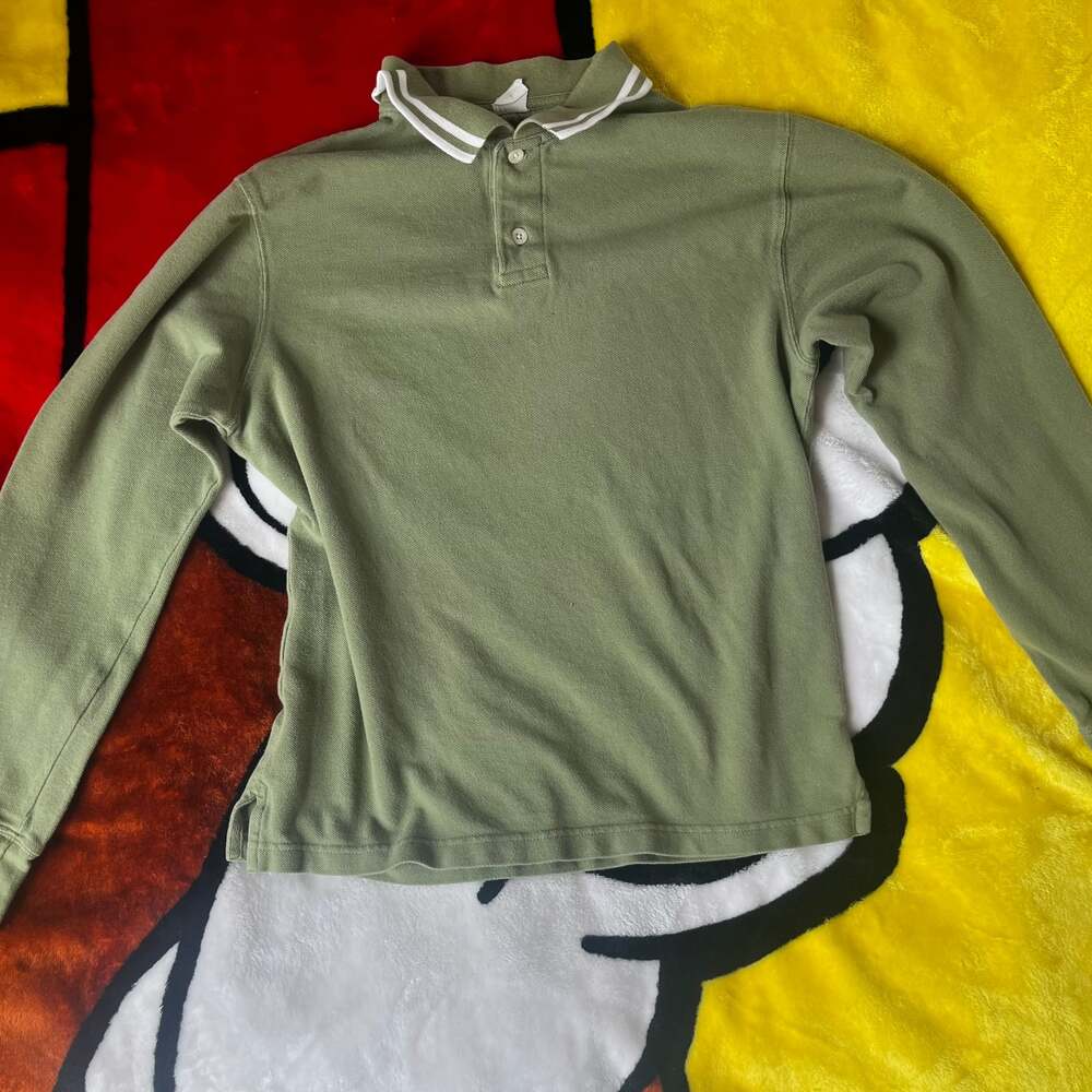 Untuckit Men's Wrinkle-Free Damaschino Long Sleeve Polo
